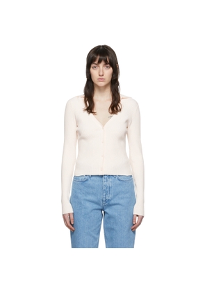rag & bone Off-White Viscose Cardigan