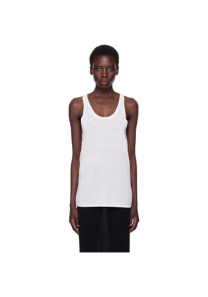 TOTEME White Knit Tank Top