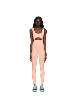 Live the Process Pink Cutout Bodysuit