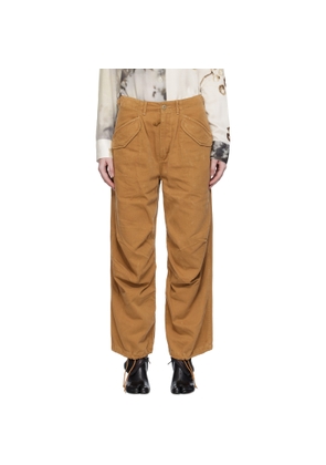 R13 Tan Military Trousers