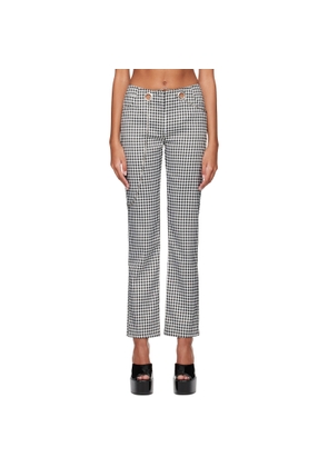 Miaou SSENSE Work Capsule – Black & White Tommy Trousers
