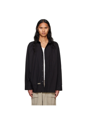 SPENCER BADU Black Layered Shirt