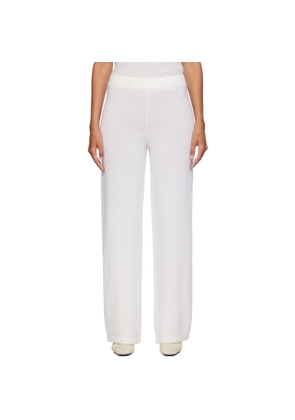 MM by Max Mara White Epopea Lounge Pants