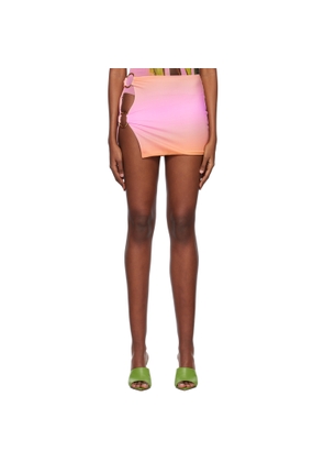 Louisa Ballou Pink Double Ring Cover-Up Skirt