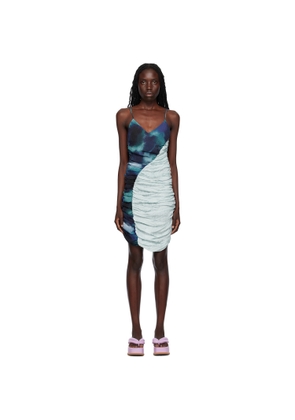 Ahluwalia Blue Solange Minidress