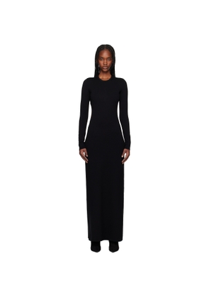 Max Mara Black Fumana Maxi Dress