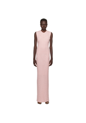 Julie Kegels SSENSE Exclusive Pink Kenny Maxi Dress