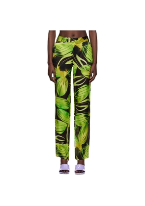 Louisa Ballou Green Cruise Trousers