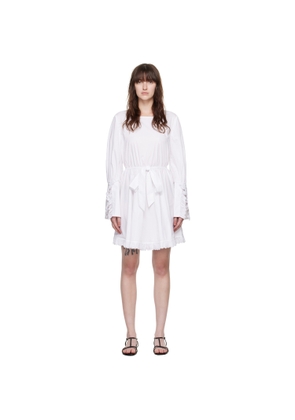 Kika Vargas White Yuri Minidress