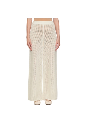 LISA YANG Off-White Mei Lounge Pants