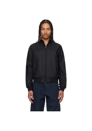 Moncler Black Reppe Rain Jacket