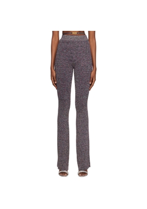 GCDS Multicolor Ribbed Lounge Pants