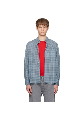 Gimaguas Blue & Brown Jeremy LS Shirt