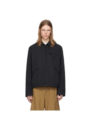 Moncler Black Cidone Reversible Down Overshirt