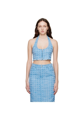 Staud Blue Becca Top