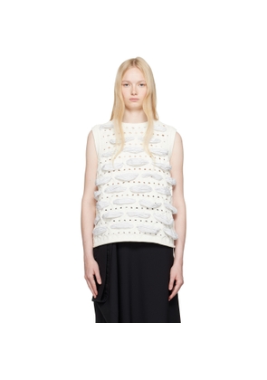 ADER error White Product. 58 Knit Vest