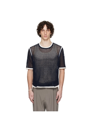 Wales Bonner Navy adidas Originals Edition Knit T-shirt