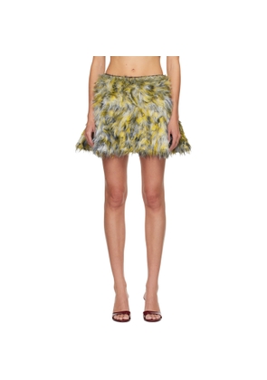 Diesel Yellow M-Astrella Miniskirt