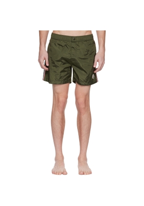 Moncler Khaki Archivio Urban Swim Shorts