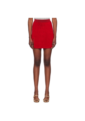 Isa Boulder Red Jennie Miniskirt
