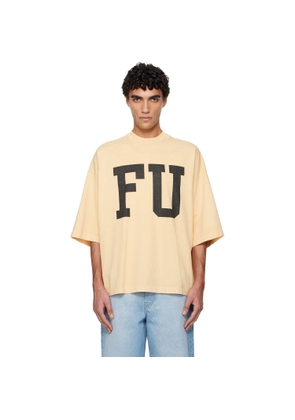 Fear of God Yellow Relaxed 'FU' T-shirt