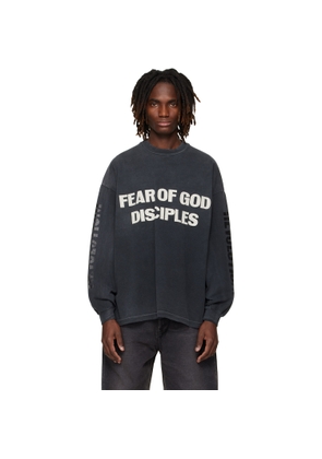 Fear of God Black Relaxed 'Disciple' T-shirt