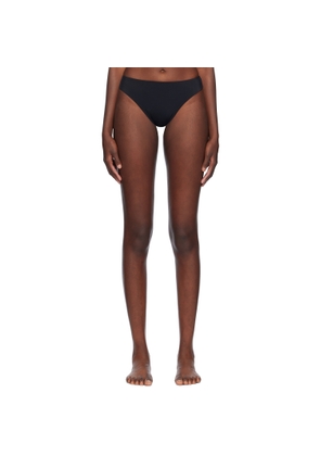 Magda Butrym Black High Leg Bikini Bottom