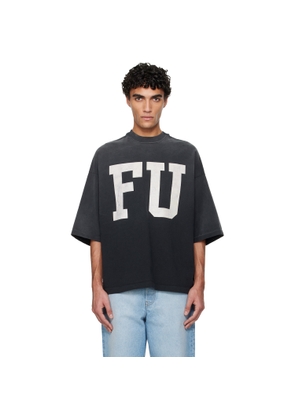 Fear of God Gray Relaxed FU Educate T-shirt