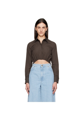 Max Mara Brown Angio Shirt