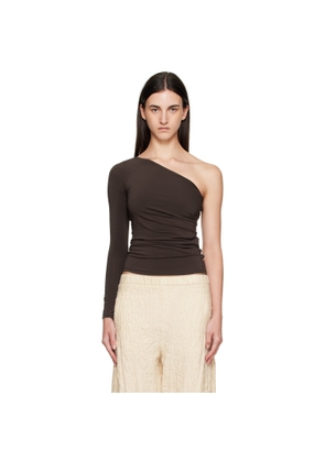Max Mara Brown Spluga Top
