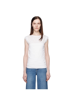 rag & bone White Mica Banded top