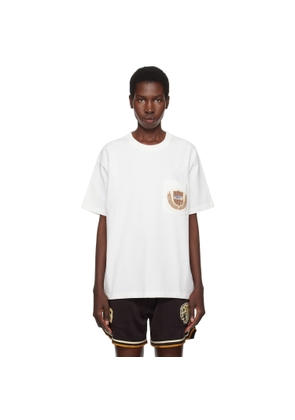 Bode Off-White Sportsman Patch Pocket T-shirt