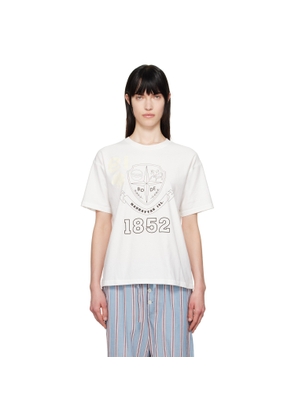 Bode White Crest Reversible T-shirt