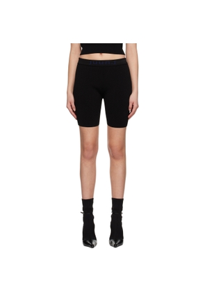 Juun.J Black Bicycle Shorts