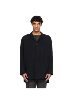 Fear of God Black Tencel Nylon Unlined Relaxed Blazer