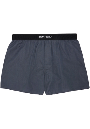 TOM FORD Gray Cotton Boxers