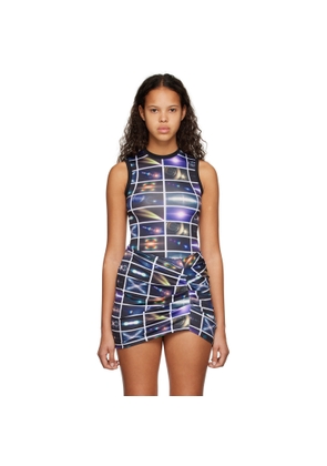Maisie Wilen Black Muscle Beach Tank Top