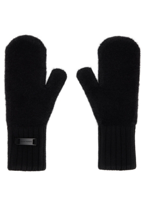Canada Goose Black Alpaca Mitts
