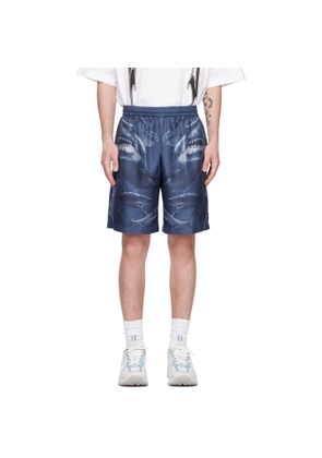 Burberry Blue Shark Shorts