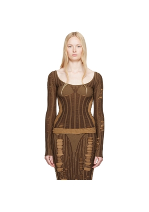 Diesel Brown M-Calai T-shirt