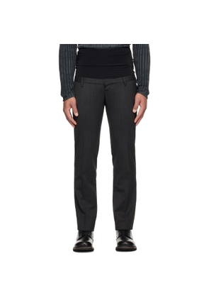 Diesel Gray P-Aurel-1 Trousers