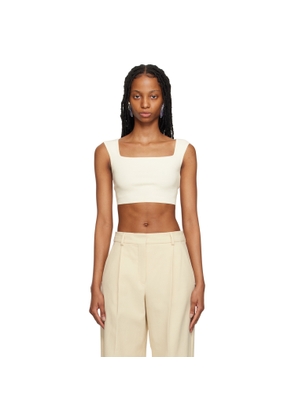 Sportmax White Fulmine Tank Top