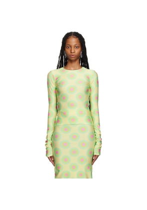 Sportmax Green Ennio Long Sleeve T-Shirt