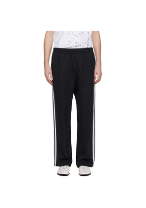 adidas Originals Black Adicolor Spacer Baggy Sweatpants