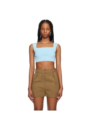 Sportmax Blue Fulmine Tank Top