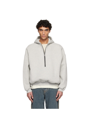 Fear of God Gray Athletics Half Zip Hoodie