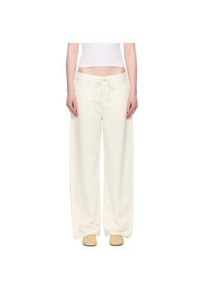Citizens of Humanity Off-White Baggy Brynn Jeans