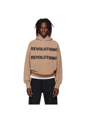 Fear of God Pink Heavyweight Long Sleeve 'Revolution' Hoodie