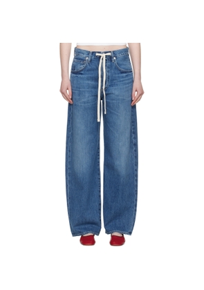 Citizens of Humanity Blue Brynn Drawstring Jeans