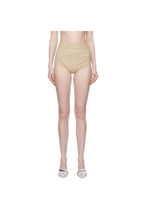 Coperni Beige Hardware Shorts